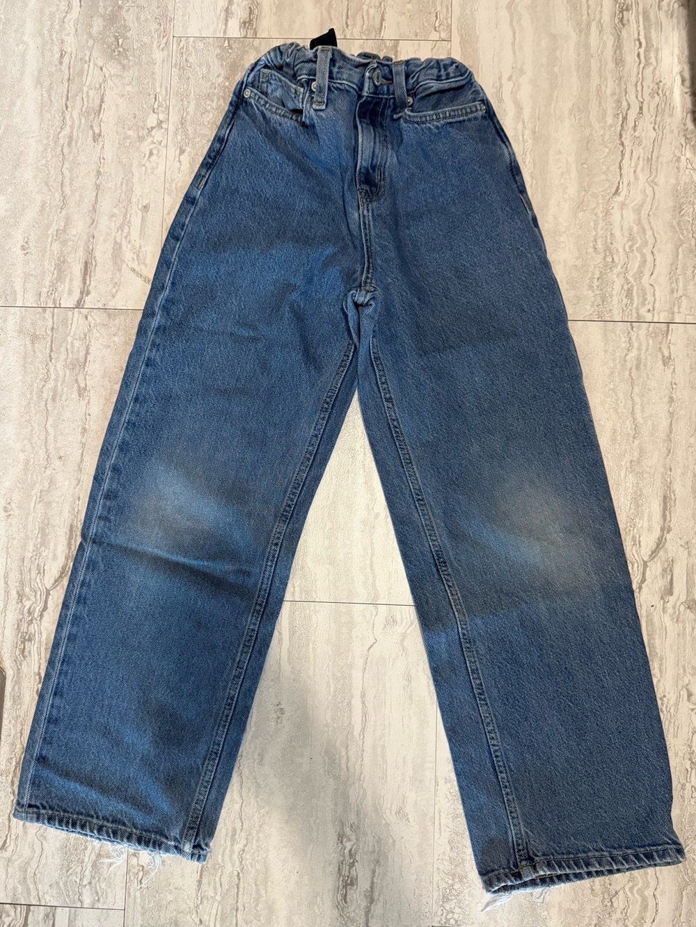 Old Navy Kids Dark Blue Straight-Leg Jeans